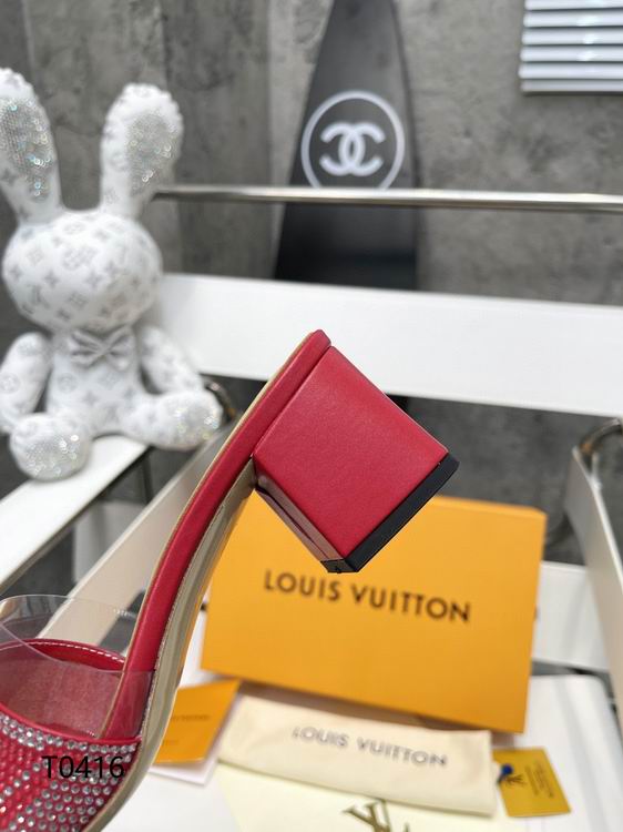 Louis Vuitton Mid Heel Shoes ID:20230215-72